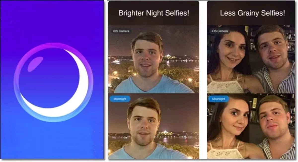 Aplikasi Night Vision Terbaik, Gratis di iPhone dan Android Foto Malam Lebih Jelas! Moonlight
