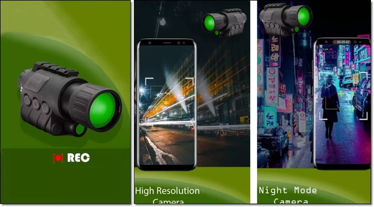 Aplikasi Night Vision Terbaik, Gratis di iPhone dan Android Foto Malam Lebih Jelas! Night mode & Binoculars Zoom HD Camera