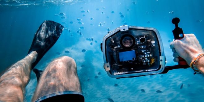 kamera digital bawah air