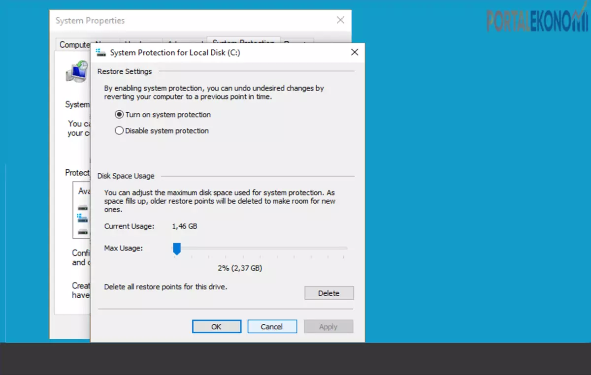 Cara Mudah Untuk Restore Windows 10 1.6