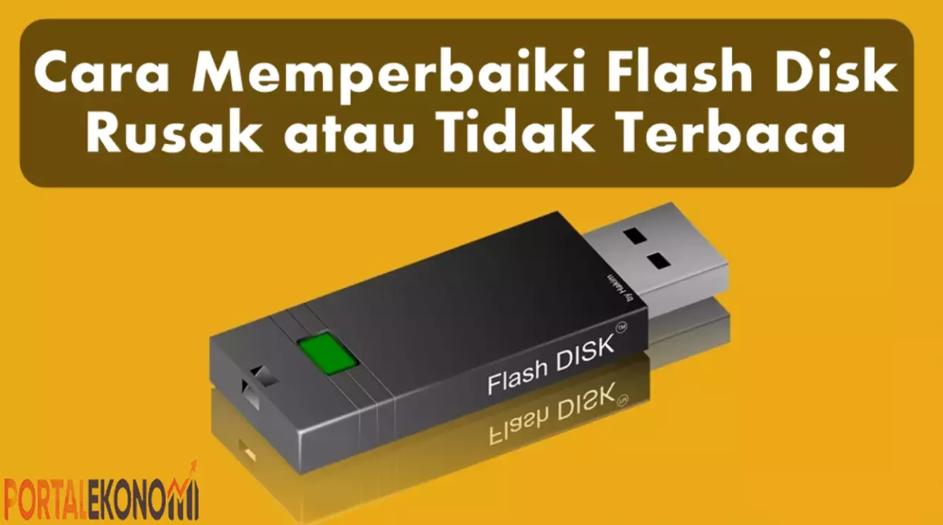 Cara memperbaiki flash disk yang rusak atau tidak terbaca 8