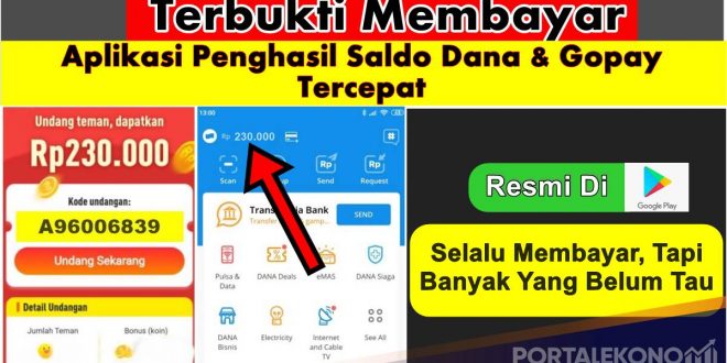 Aplikasi Penghasil Uang: Terbukti Membayar Saldo Dana