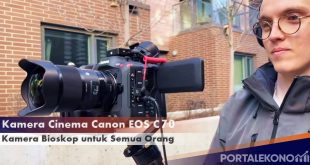 Review dan spesifikas cannon eos c70