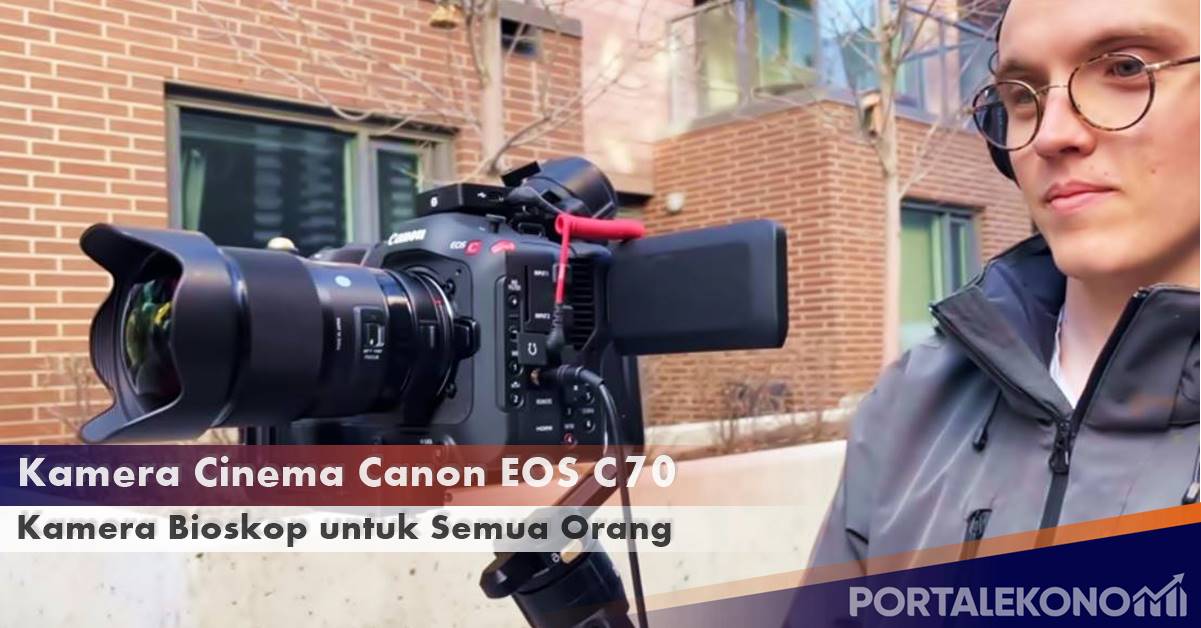 Review dan spesifikas cannon eos c70