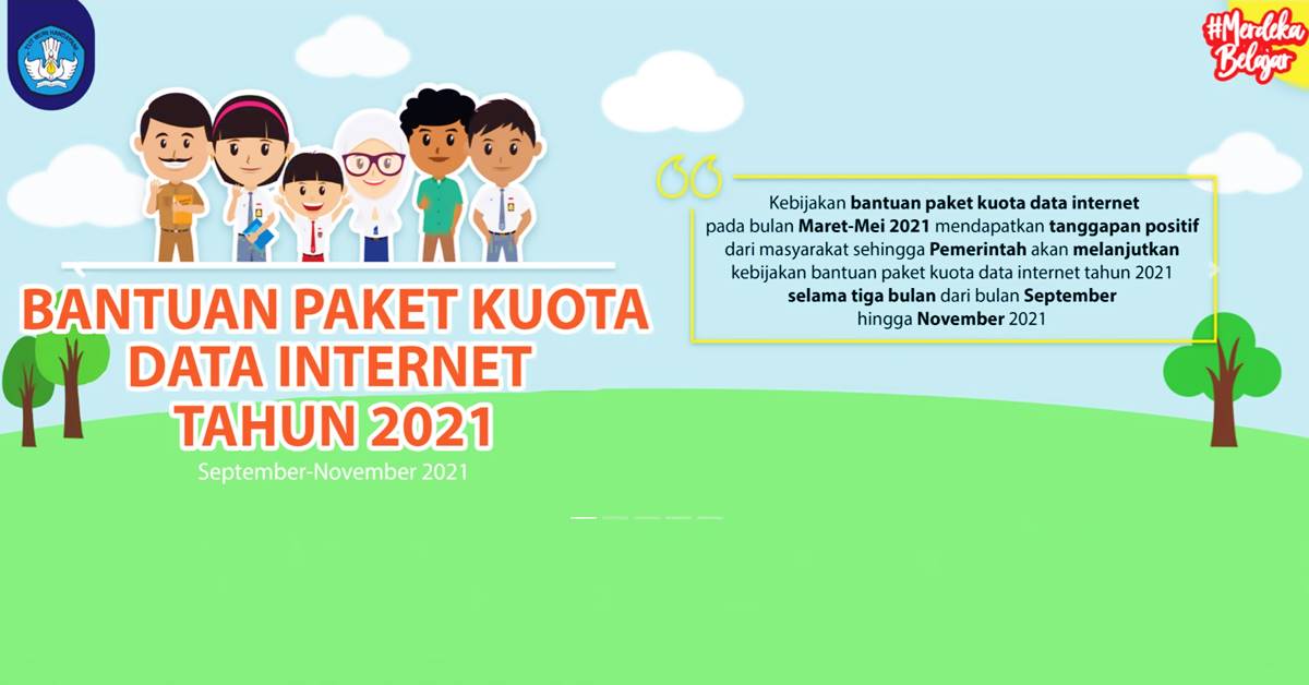 Daftar Subsidi Kuota Kemendikbud Periode 2021