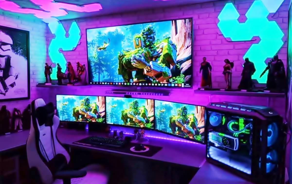 20 Ide Gaming Room Keren, Bikin Kamu Makin Betah