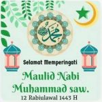 Twibbon maulid nabi SAW 1443H 4