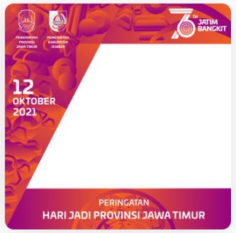 Rayakan Hari Jadi Jawa timur ke-76 Dengan Twibbon , Gratis !