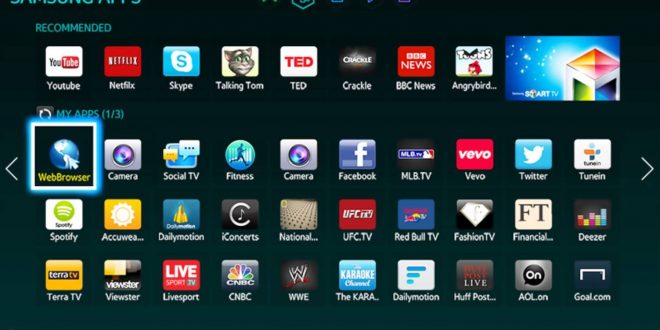 Cara Download Aplikasi di Smart TV Samsung