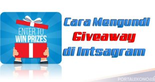 Cara Mengundi Giveaway Instagram Menggunakan Aplikasi dan Online
