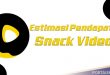 Estimasi Pendapatan Snack Video