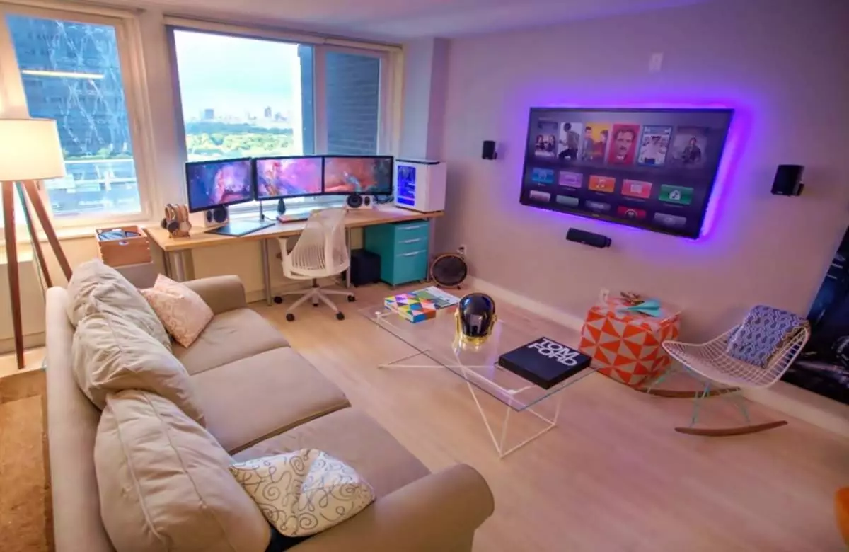 Gaming room modern dan minimalis