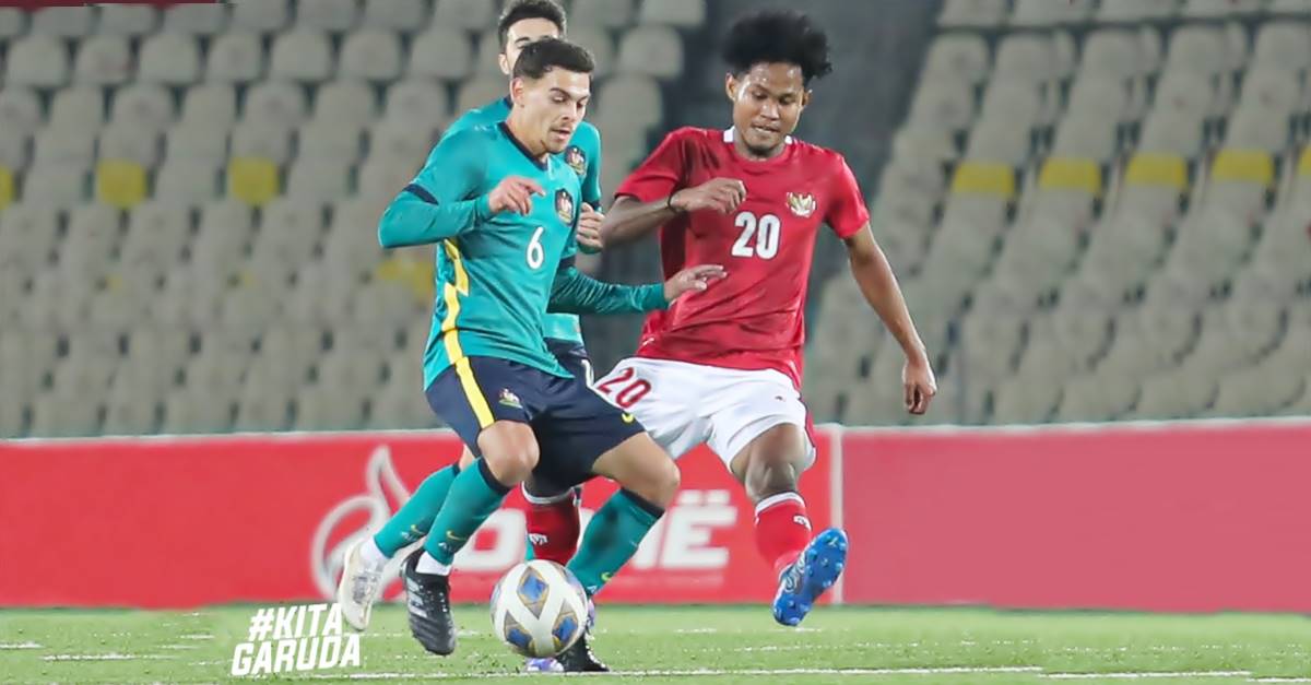 LINK Nonton Live Streaming Timnas Indonesia U23 vs Australia Leg Kedua Hari ini