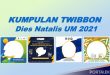 Link Download Twibbon Dies Natalis UM 2021