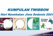 Link Download Twibbon Hari Kesehatan Jiwa Sedunia Tahun 2021