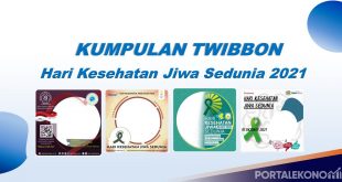 Link Download Twibbon Hari Kesehatan Jiwa Sedunia Tahun 2021