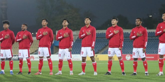 Jalanya Perandingan Hasil Babak I Skor 0-0 Timnas U-23 Indonesia VS Australia u-23