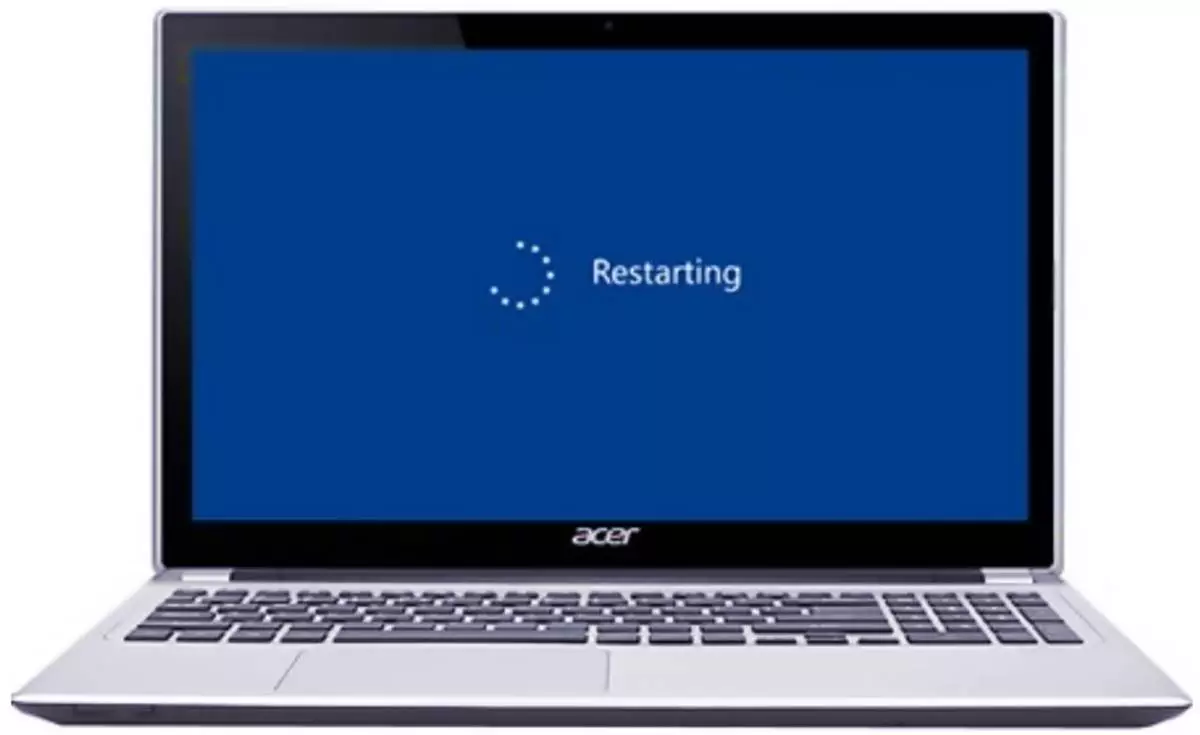 Restart laptop