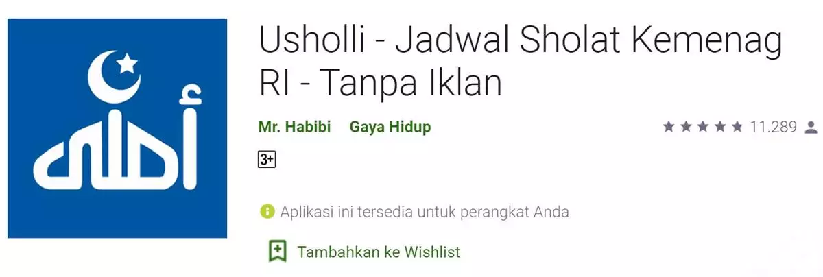 Usholli - Jadwal Sholat KemenagRI - Tanpa Iklan