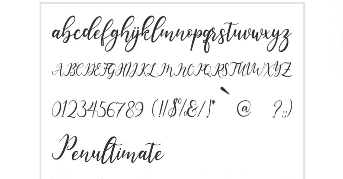 35+ Download Font Tulisan Tangan Gratis Terbaru