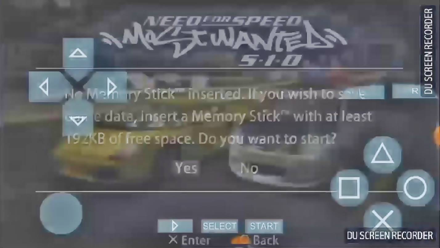 Cheat Need For Speed Most Wanted PPSSPP