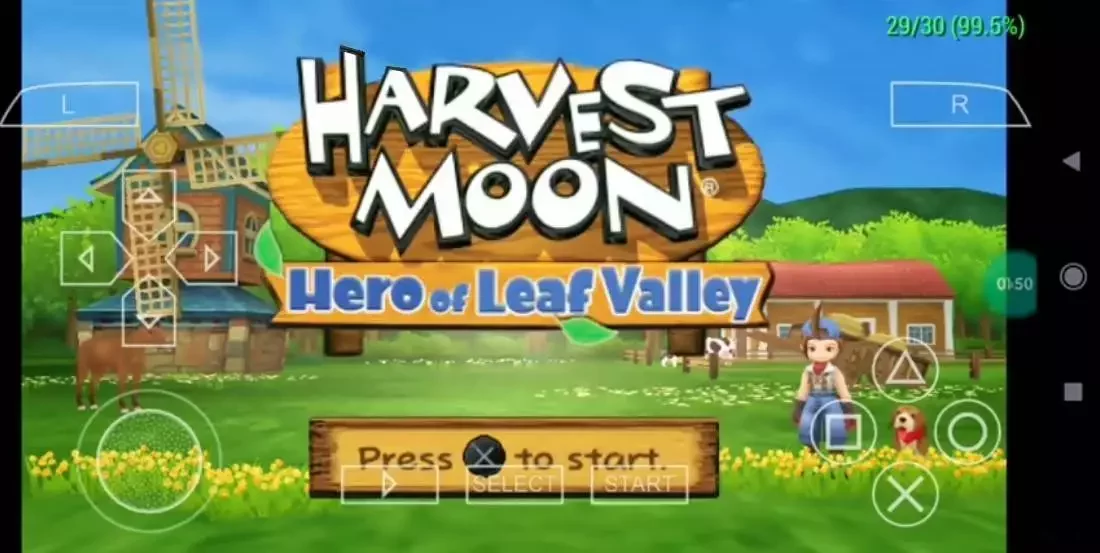 Download Harvest Moon Hero Of Leaf Valley PPSSPP Versi Indonesia dan USA