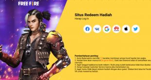 Kode Redeem FF 6 November 2021