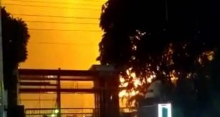 Tangki Kilang Minyak Cilacap Kebakaran