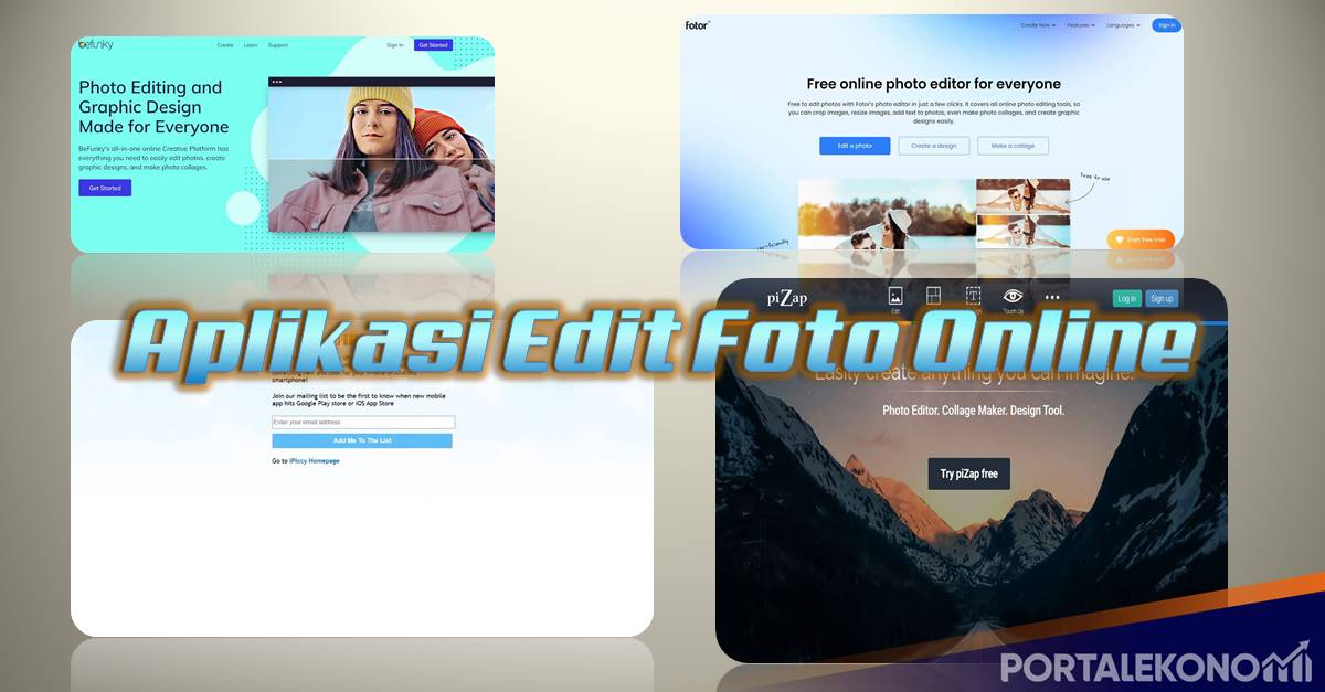 Aplikasi Edit Foto Online Terbaik Mudah Banget