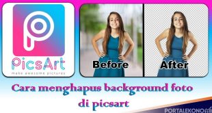 Cara Menghapus Background Foto di Picsart