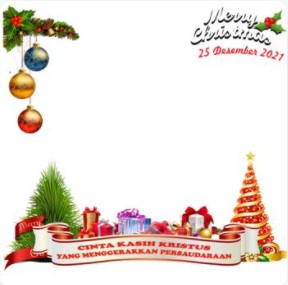 Download twibbon natal 2021 dan tahun baru 2022-2