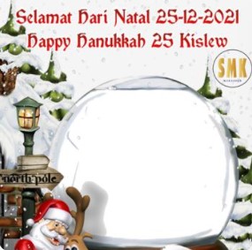 Download twibbon natal 2021 dan tahun baru 2022-7