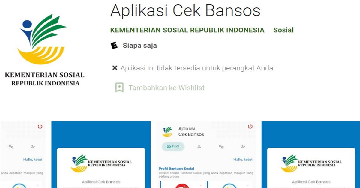 Aplikasi Cek Bansos Terbaru 2022 dan Cara Menggunakanya