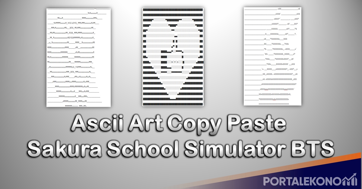 Ascii Art Copy Paste Sakura School Simulator BTS