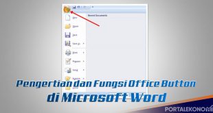 Fungsi Open pada Office Button di Microsoft Word