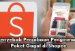 Penyebab Percobaan Pengiriman Paket Gagal di Shopee