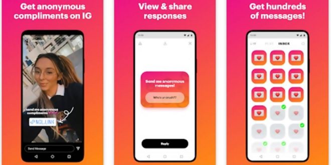 Aplikasi NGL Anonymous Trending di Instagram