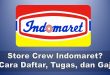 Store Crew Indomaret