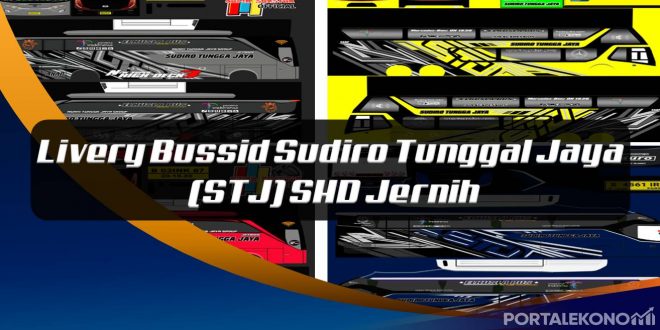 Link Download Livery Bussid Sudiro Tunggal Jaya (STJ) SHD Jernih