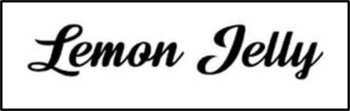 Font Lemon Jelly