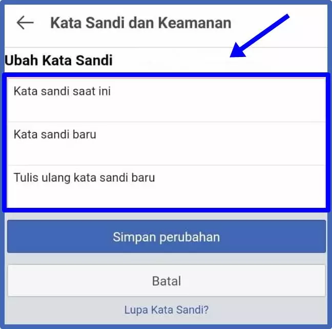 Tips Membuat Kata Sandi Facebook