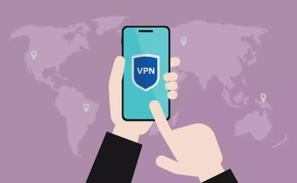 Menggunakan VPN