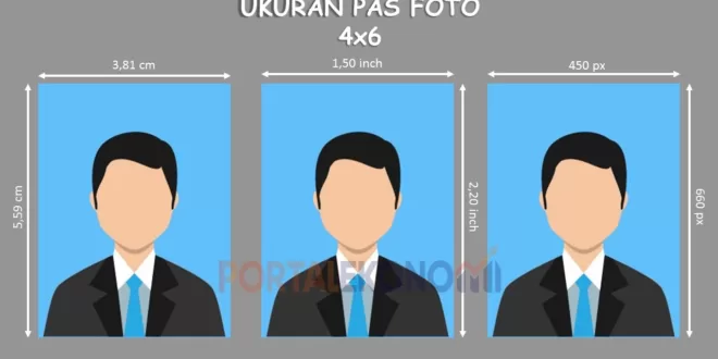 Ukuran Pas Foto 4x6