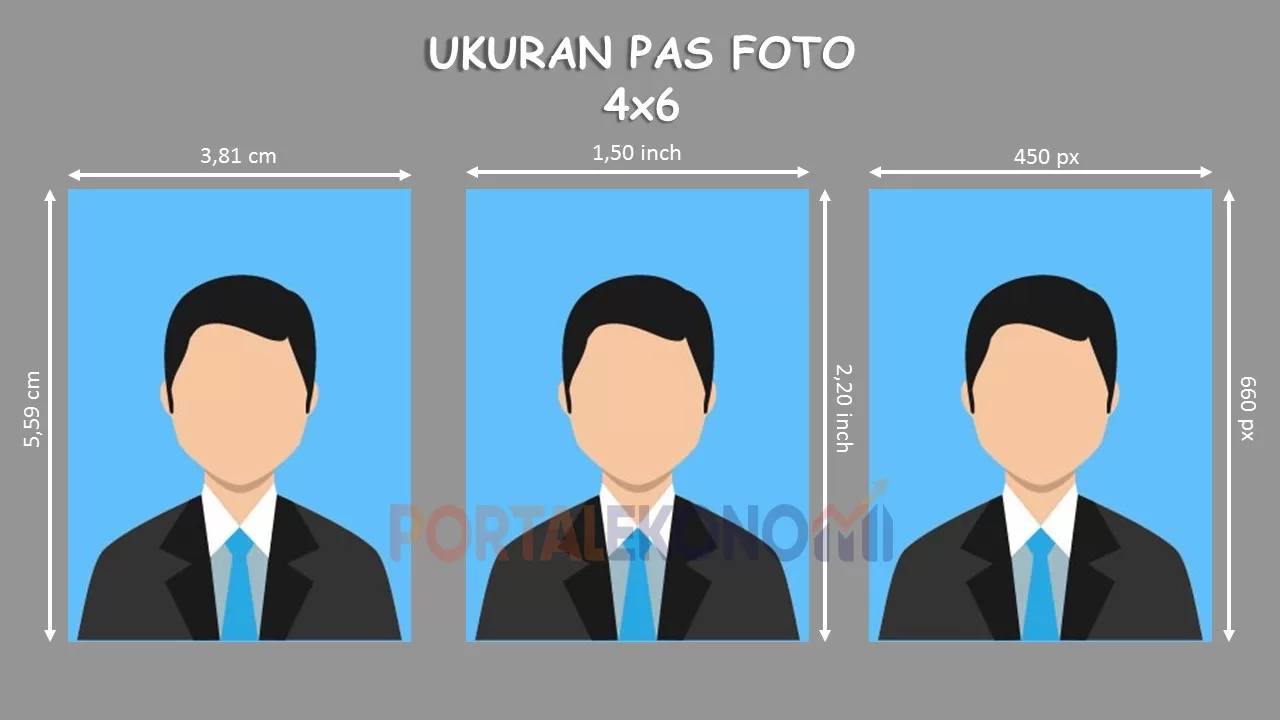 Ukuran Pas Foto 4x6