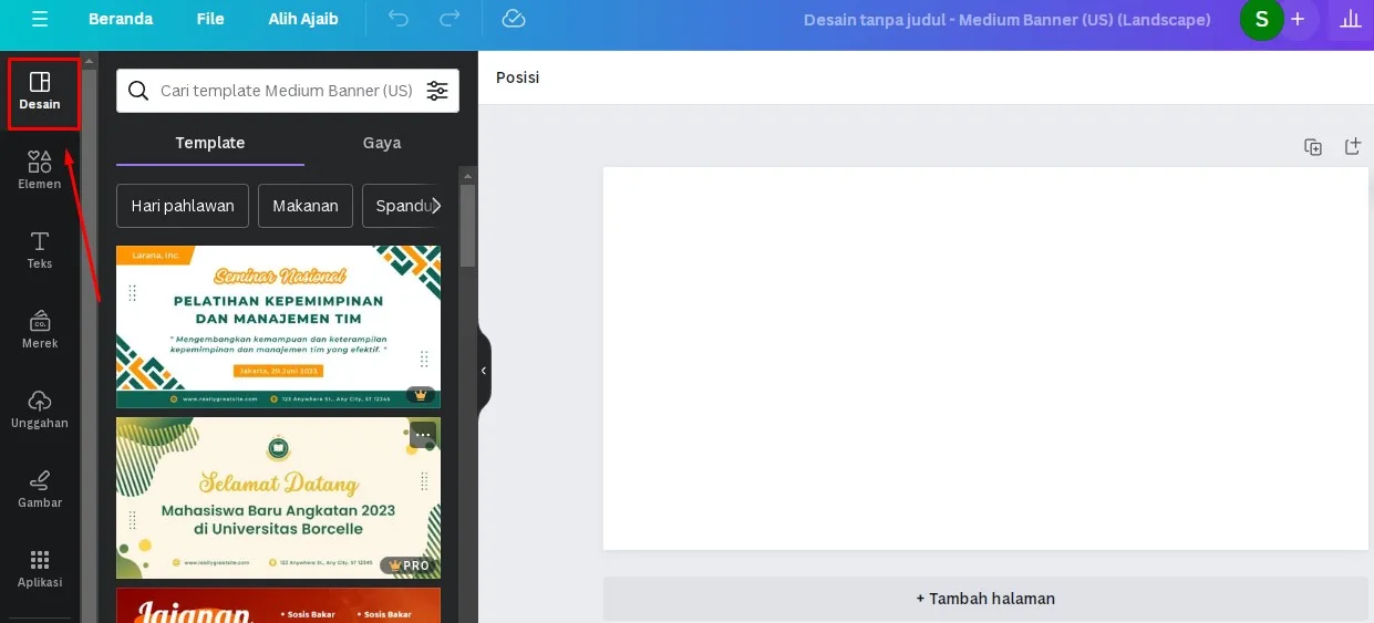 Cara Membuat Banner di Canva Online dengan Mudah