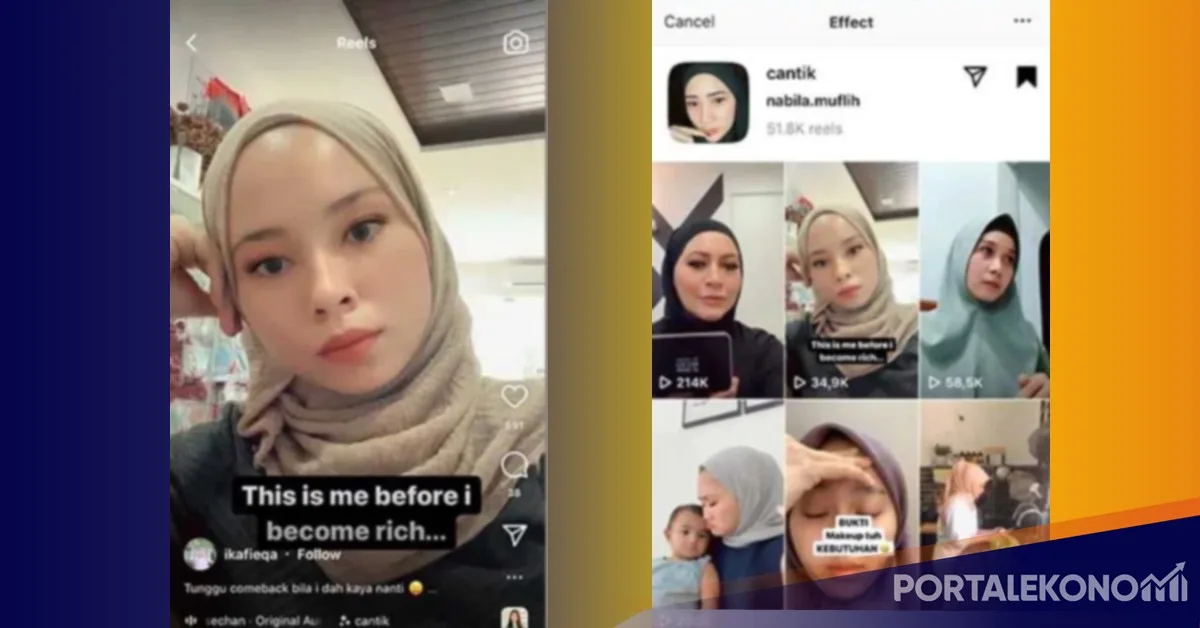 Filter Volume Bulu Mata dan Bibir yang Terlihat Lebih Bervolume