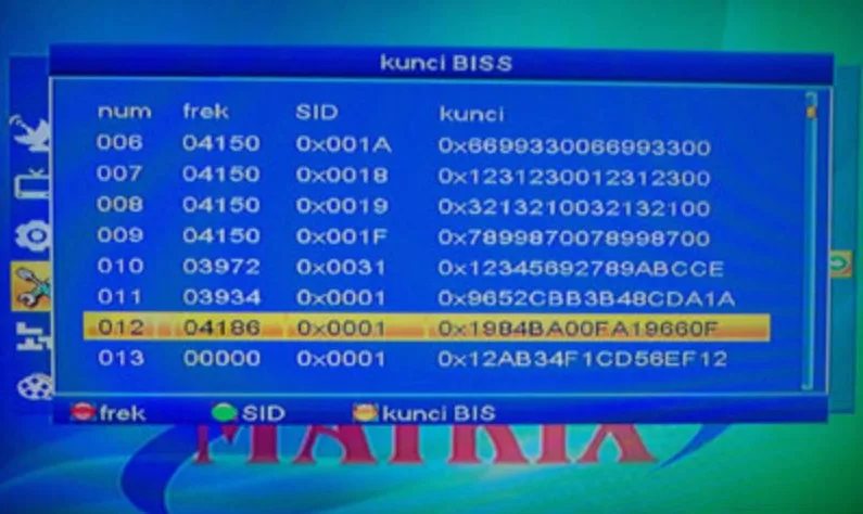 Kode Biss Key Terbaru Untuk TV Parabola di Indonesia