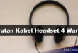Urutan Kabel Headset 4 Warna