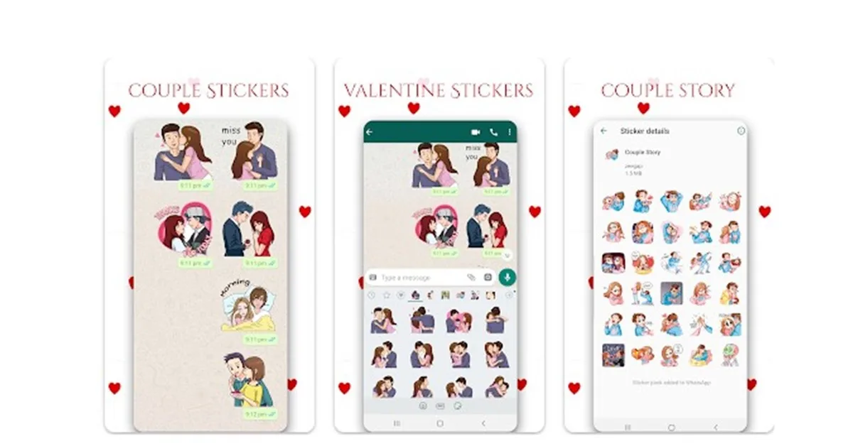 WASticker - Love Stickers App