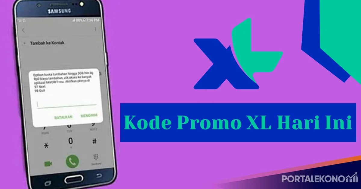 Kode Promo XL Hari Ini Murah Gratis 2024